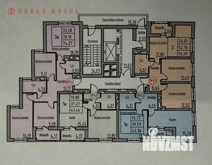 1-к квартира, вторичка, 42м2, 12/24 этаж