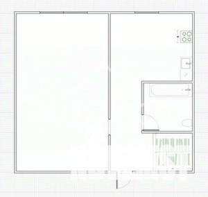 1-к квартира, вторичка, 33м2, 2/9 этаж