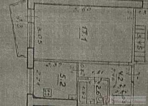 1-к квартира, вторичка, 30м2, 2/9 этаж