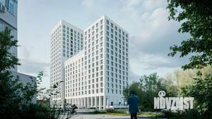 1-к квартира, строящийся дом, 48м2, 6/21 этаж