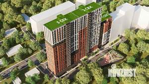 1-к квартира, вторичка, 43м2, 17/25 этаж