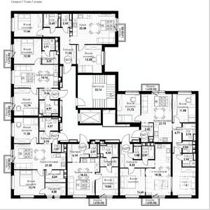 2-к квартира, вторичка, 65м2, 7/8 этаж
