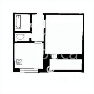 1-к квартира, вторичка, 30м2, 3/9 этаж