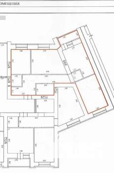 3-к квартира, вторичка, 65м2, 6/16 этаж