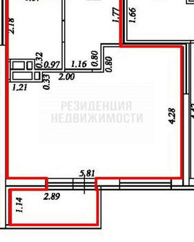 Студия квартира, вторичка, 37м2, 7/24 этаж