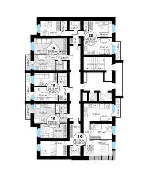 1-к квартира, вторичка, 38м2, 2/18 этаж