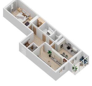 2-к квартира, вторичка, 80м2, 18/26 этаж