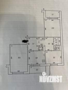 3-к квартира, вторичка, 70м2, 6/9 этаж