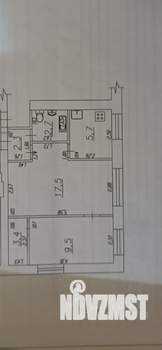 2-к квартира, вторичка, 42м2, 1/5 этаж