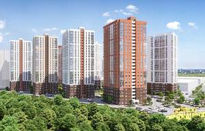 1-к квартира, вторичка, 46м2, 4/25 этаж