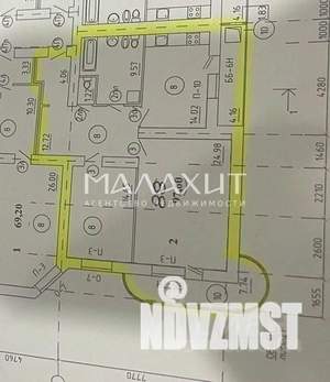 3-к квартира, вторичка, 98м2, 17/18 этаж