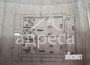 1-к квартира, вторичка, 42м2, 8/10 этаж