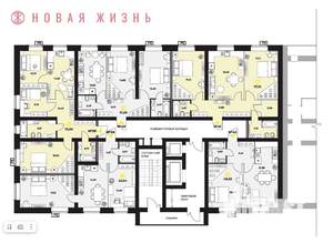 3-к квартира, вторичка, 78м2, 6/16 этаж