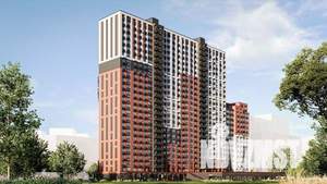 Студия квартира, вторичка, 34м2, 2/24 этаж