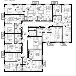 1-к квартира, вторичка, 41м2, 2/8 этаж