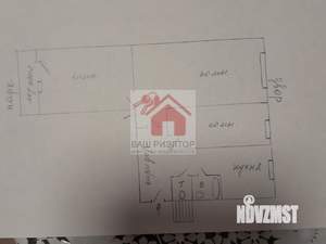 3-к квартира, вторичка, 58м2, 9/9 этаж