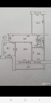 3-к квартира, вторичка, 63м2, 4/9 этаж
