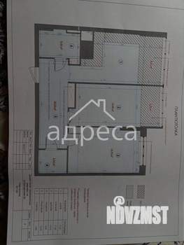2-к квартира, вторичка, 69м2, 15/25 этаж