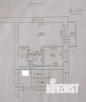 1-к квартира, вторичка, 31м2, 4/4 этаж