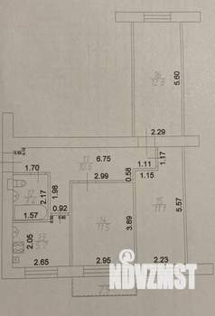 3-к квартира, вторичка, 56м2, 5/5 этаж
