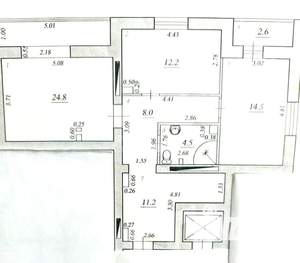 3-к квартира, вторичка, 76м2, 8/10 этаж