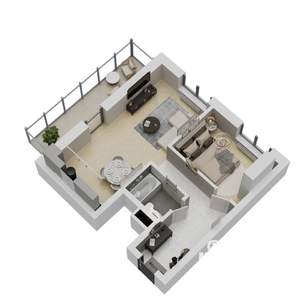 1-к квартира, вторичка, 55м2, 27/37 этаж