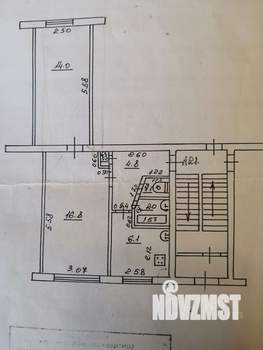 2-к квартира, вторичка, 45м2, 1/5 этаж