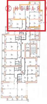 3-к квартира, вторичка, 91м2, 8/12 этаж