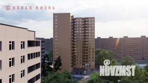 1-к квартира, строящийся дом, 41м2, 12/17 этаж