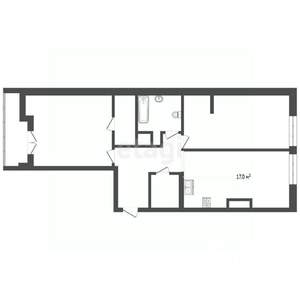 2-к квартира, вторичка, 94м2, 10/26 этаж