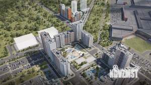 2-к квартира, вторичка, 55м2, 10/19 этаж