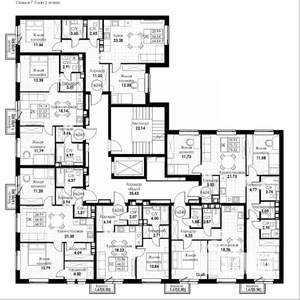 2-к квартира, вторичка, 65м2, 2/8 этаж