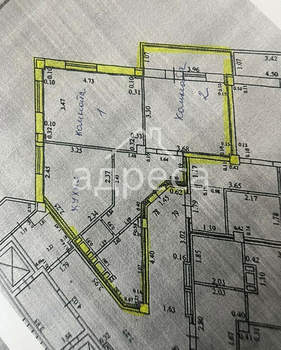 2-к квартира, вторичка, 56м2, 14/19 этаж