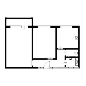 2-к квартира, вторичка, 51м2, 5/10 этаж