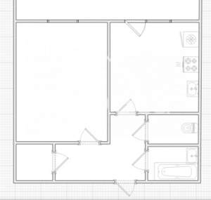 1-к квартира, вторичка, 42м2, 3/14 этаж