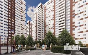 2-к квартира, строящийся дом, 64м2, 14/21 этаж