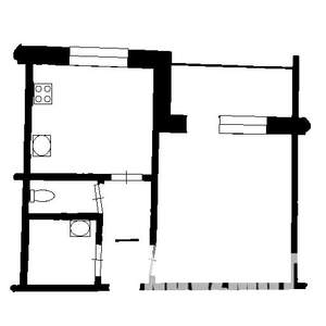 1-к квартира, вторичка, 31м2, 4/10 этаж