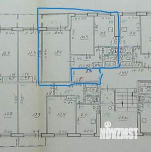 2-к квартира, вторичка, 46м2, 3/9 этаж