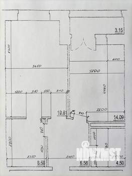 1-к квартира, вторичка, 55м2, 6/12 этаж