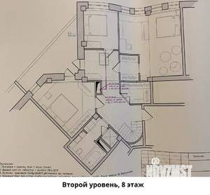 4-к квартира, вторичка, 196м2, 7/8 этаж