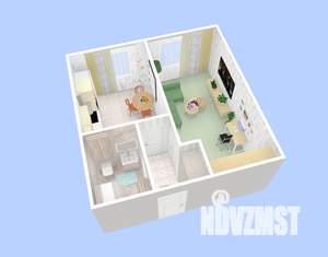 1-к квартира, вторичка, 34м2, 19/24 этаж