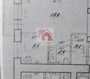 1-к квартира, вторичка, 31м2, 9/9 этаж