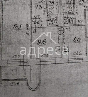 1-к квартира, вторичка, 37м2, 1/9 этаж