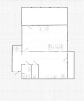 1-к квартира, вторичка, 38м2, 1/9 этаж