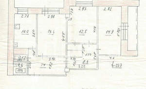 3-к квартира, вторичка, 78м2, 8/14 этаж