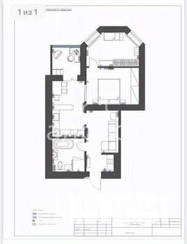 1-к квартира, вторичка, 70м2, 13/19 этаж