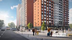 1-к квартира, вторичка, 45м2, 17/19 этаж