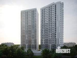 2-к квартира, вторичка, 57м2, 1/25 этаж