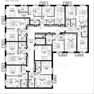 1-к квартира, вторичка, 39м2, 2/8 этаж