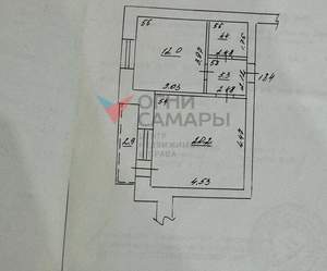 1-к квартира, вторичка, 42м2, 4/10 этаж